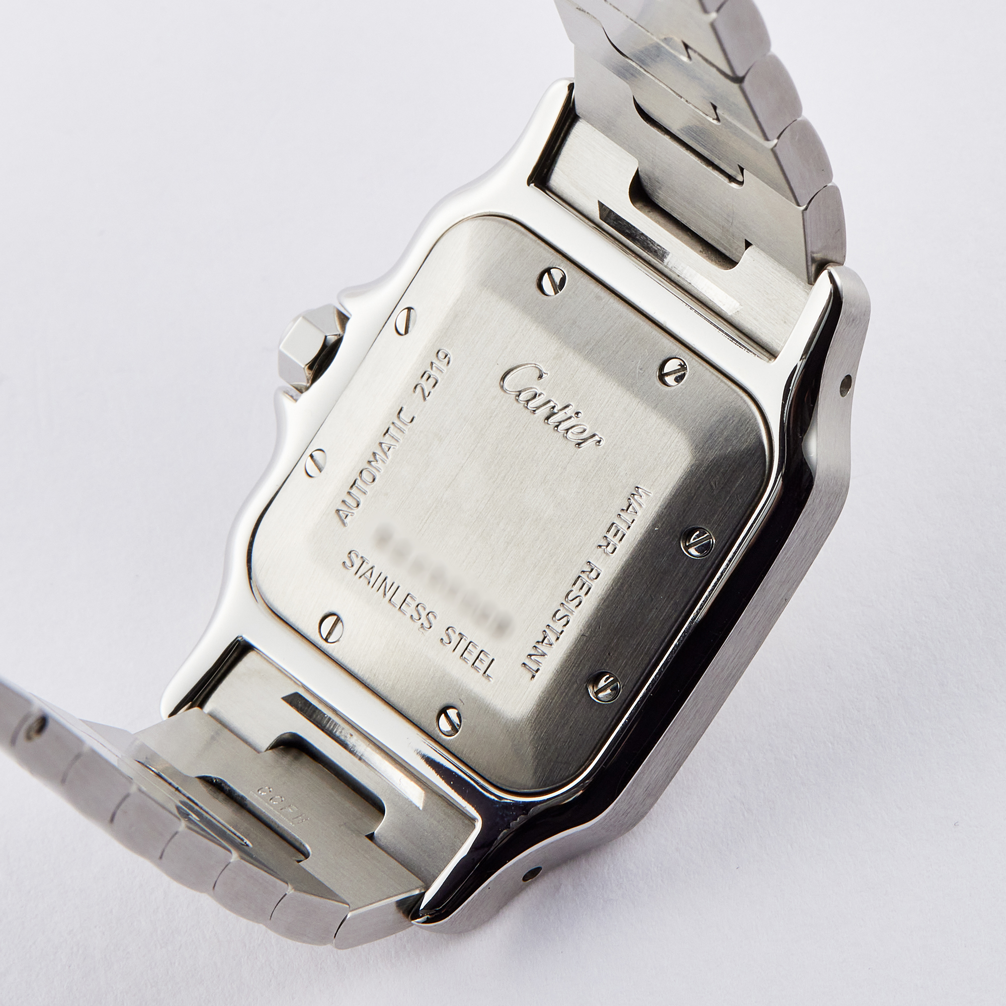 Santos Galbee Steel Silver Dial 29mm Product Image 6
