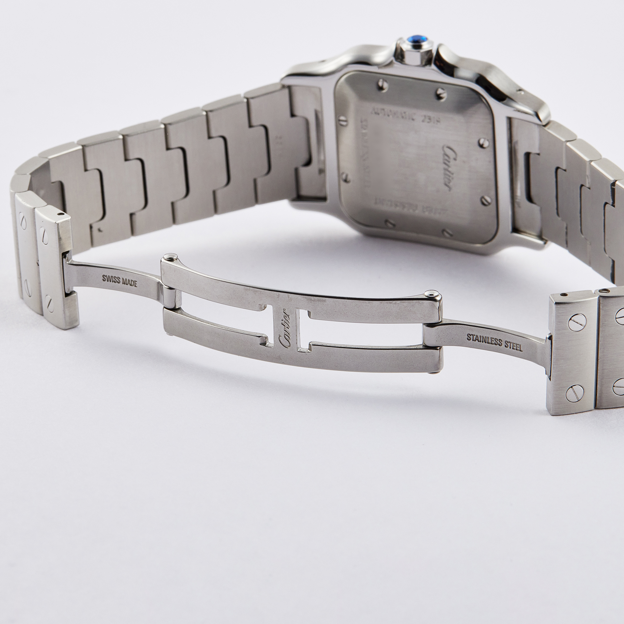 Santos Galbee Steel Silver Dial 29mm Product Image 7