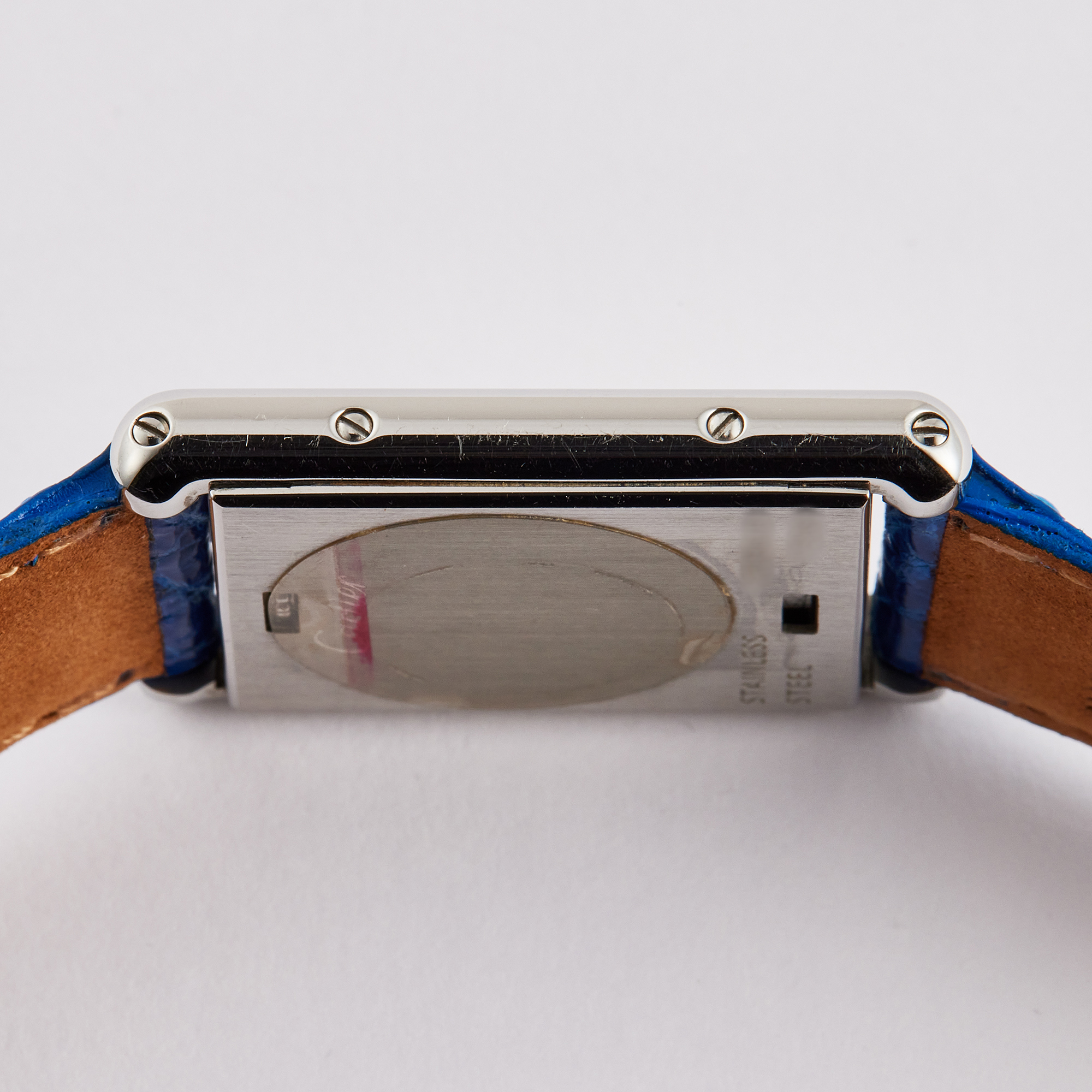 Vintage Tank Basculante Steel White Dial 21mm Product Image 5