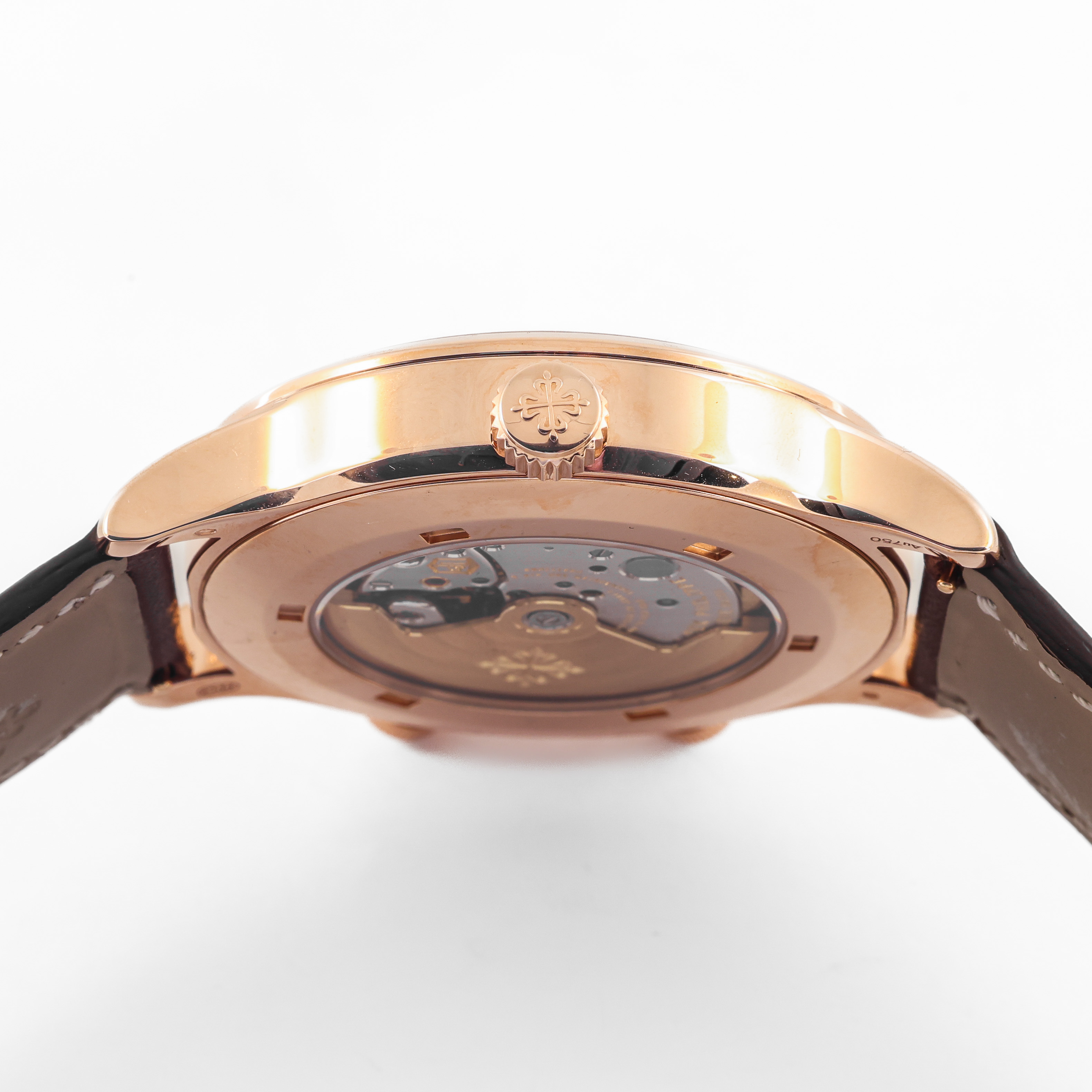 Calatrava Pilot Travel Time Rose Gold Brown Dial 42mm Product Image 5
