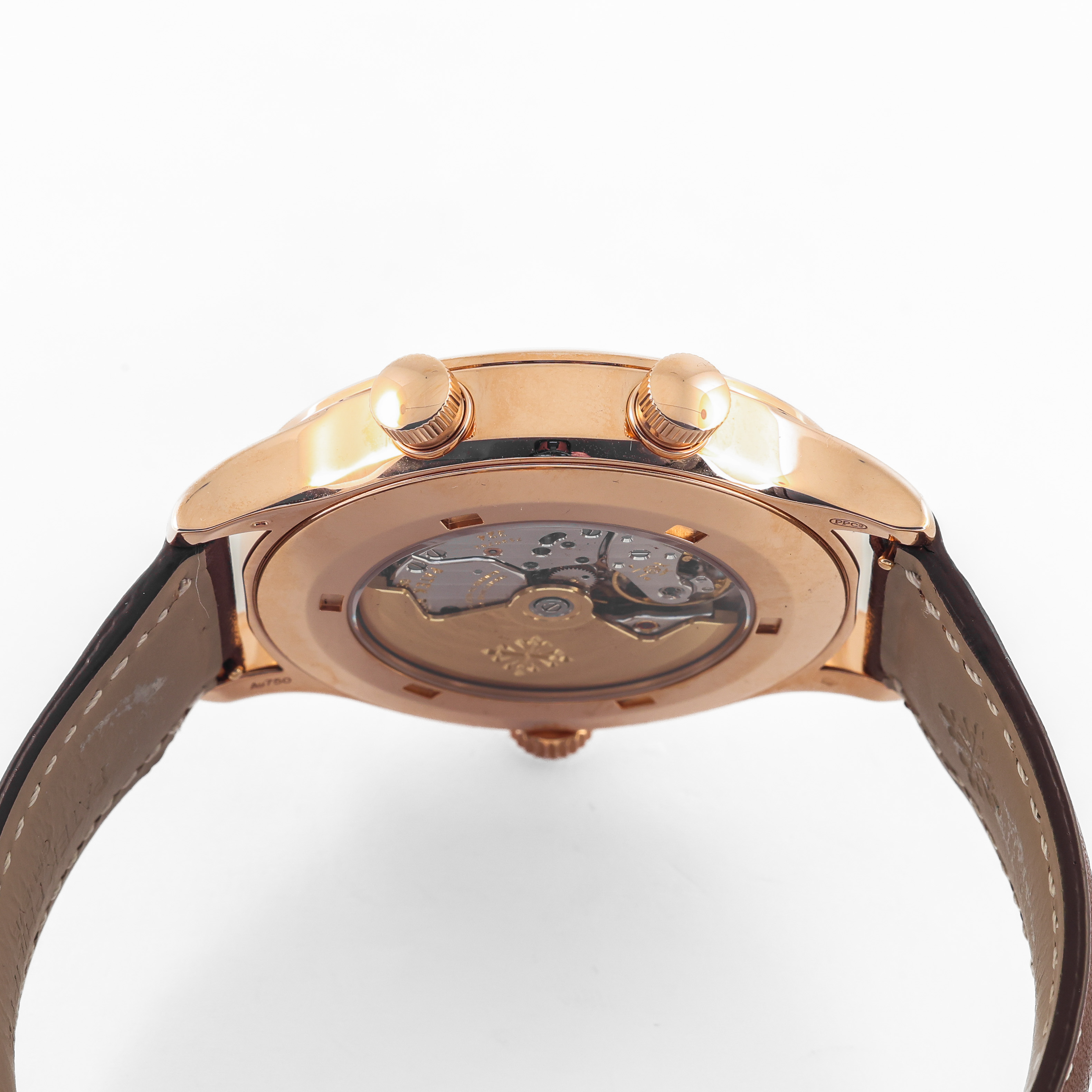 Calatrava Pilot Travel Time Rose Gold Brown Dial 42mm Product Image 6