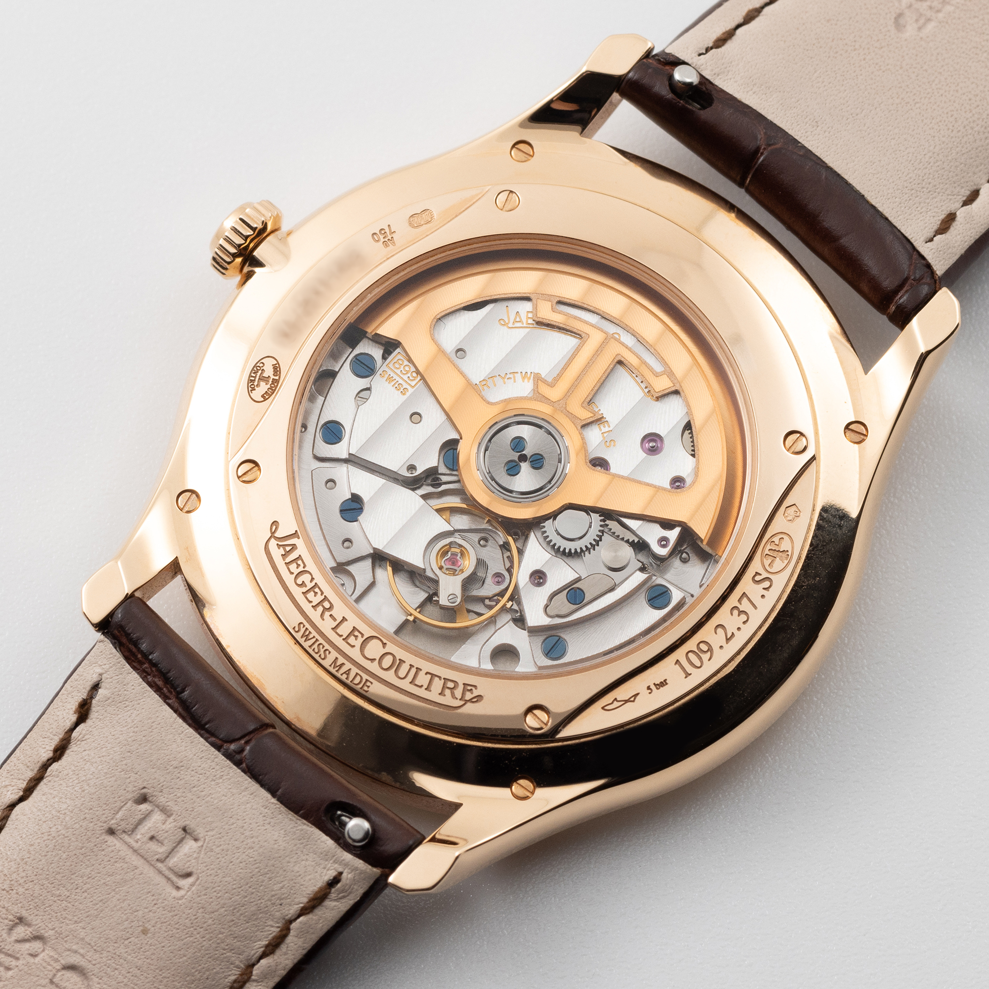 Master Ultra Thin Date Rose Gold White Dial 39mm Product Image 6