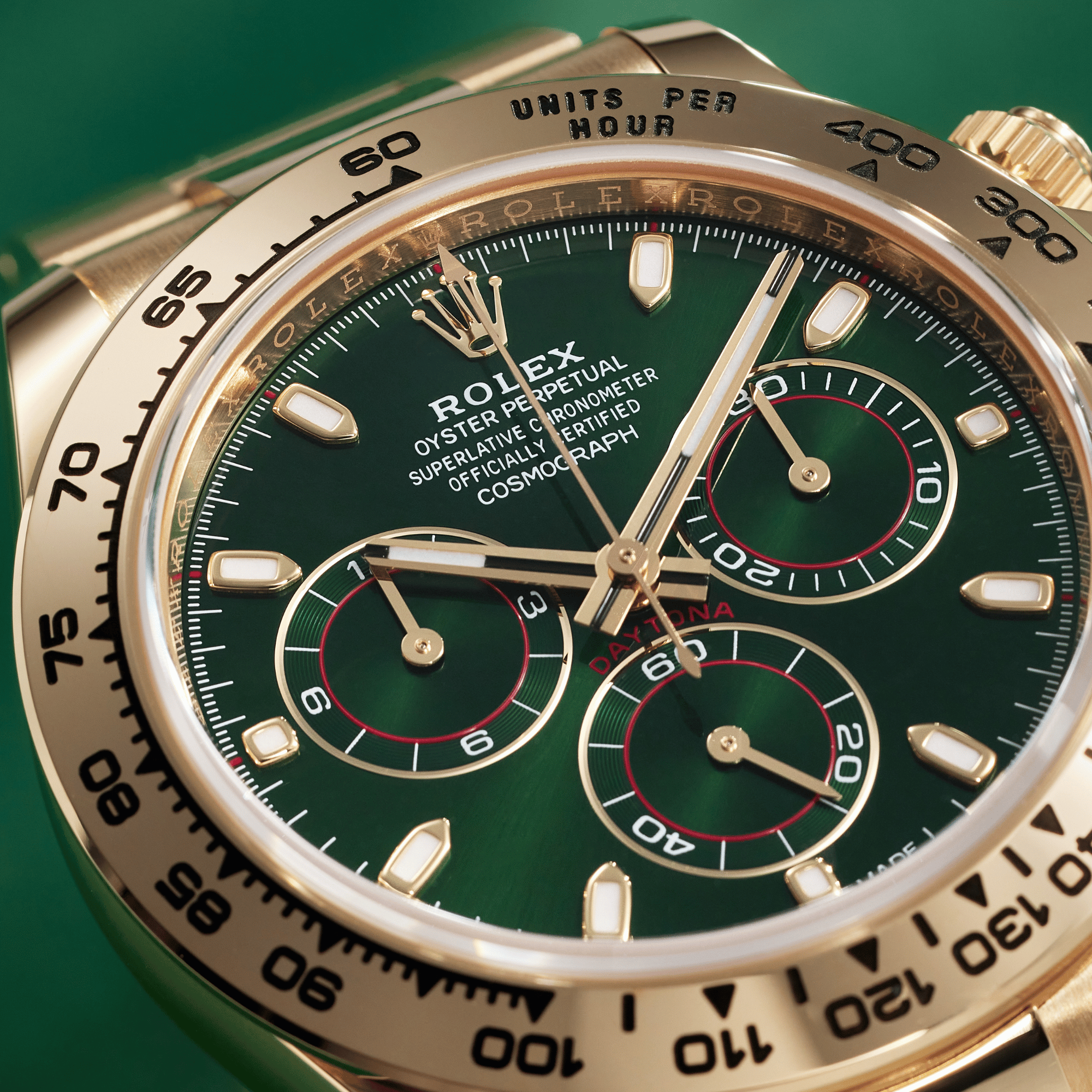 Daytona Yellow Gold Green Dial "John Mayer" 40mm Product Image 2