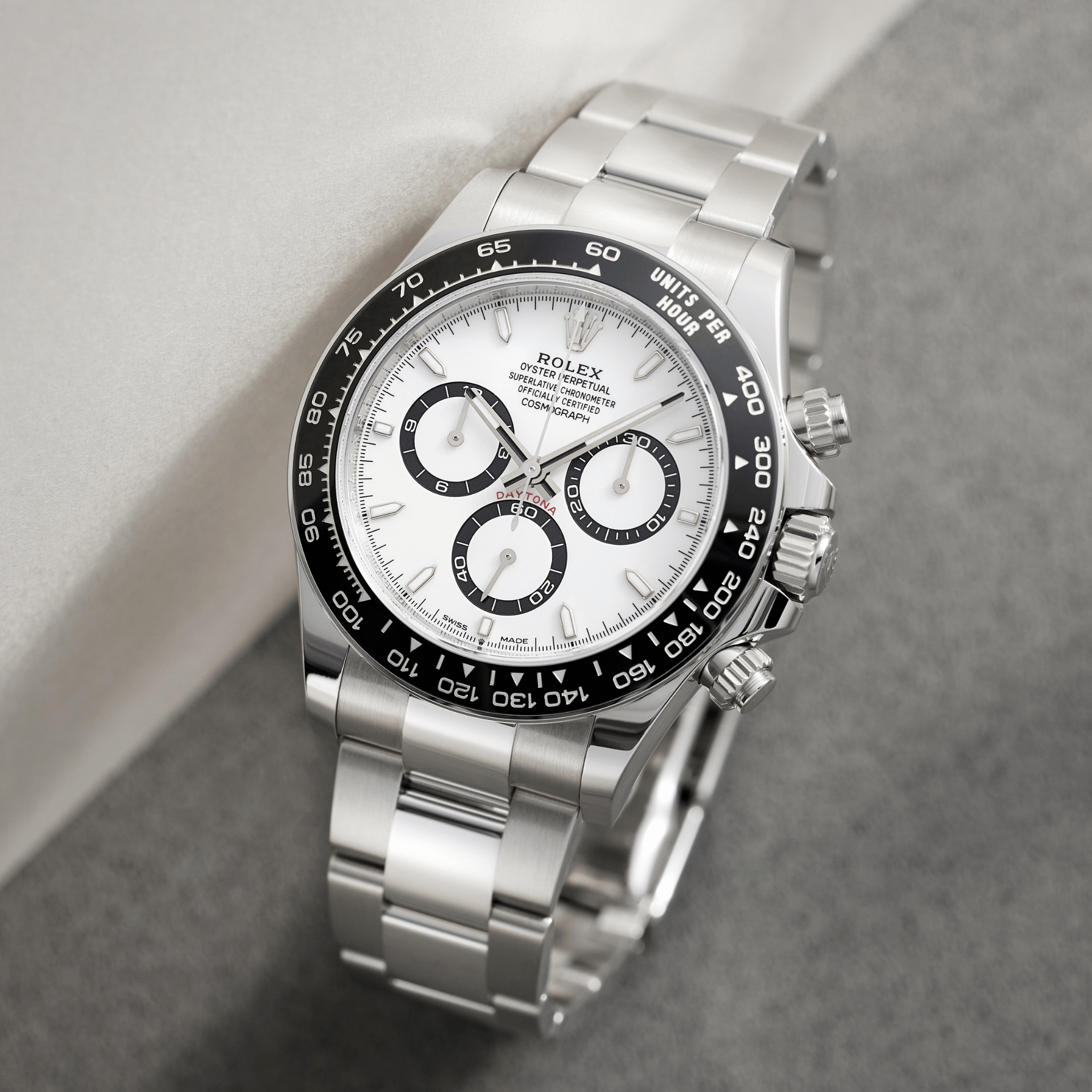 Daytona Steel White Dial "Panda" 40mm Product Image 1