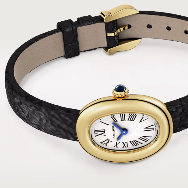 Baignoire de Cartier Yellow Gold Silver Dial 18mm Product Image 1