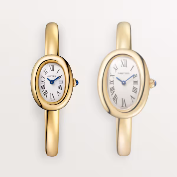 Baignoire de Cartier Yellow Gold Silver Dial 18mm Product Image 5