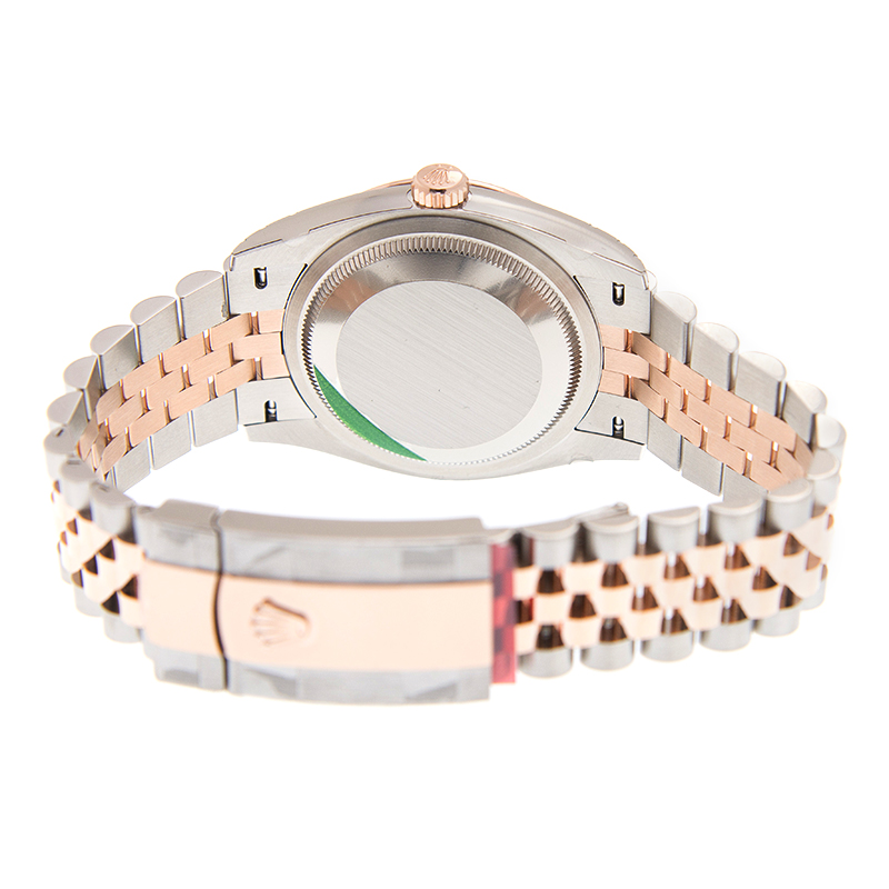 Datejust Rose Gold & Steel Jubilee Black Dial 36mm Product Image 4
