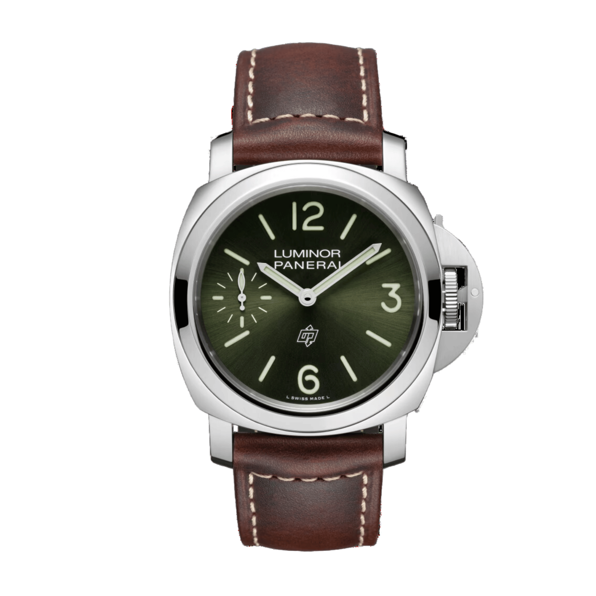 Luminor Logo Steel Green Dial 44mm Product Image