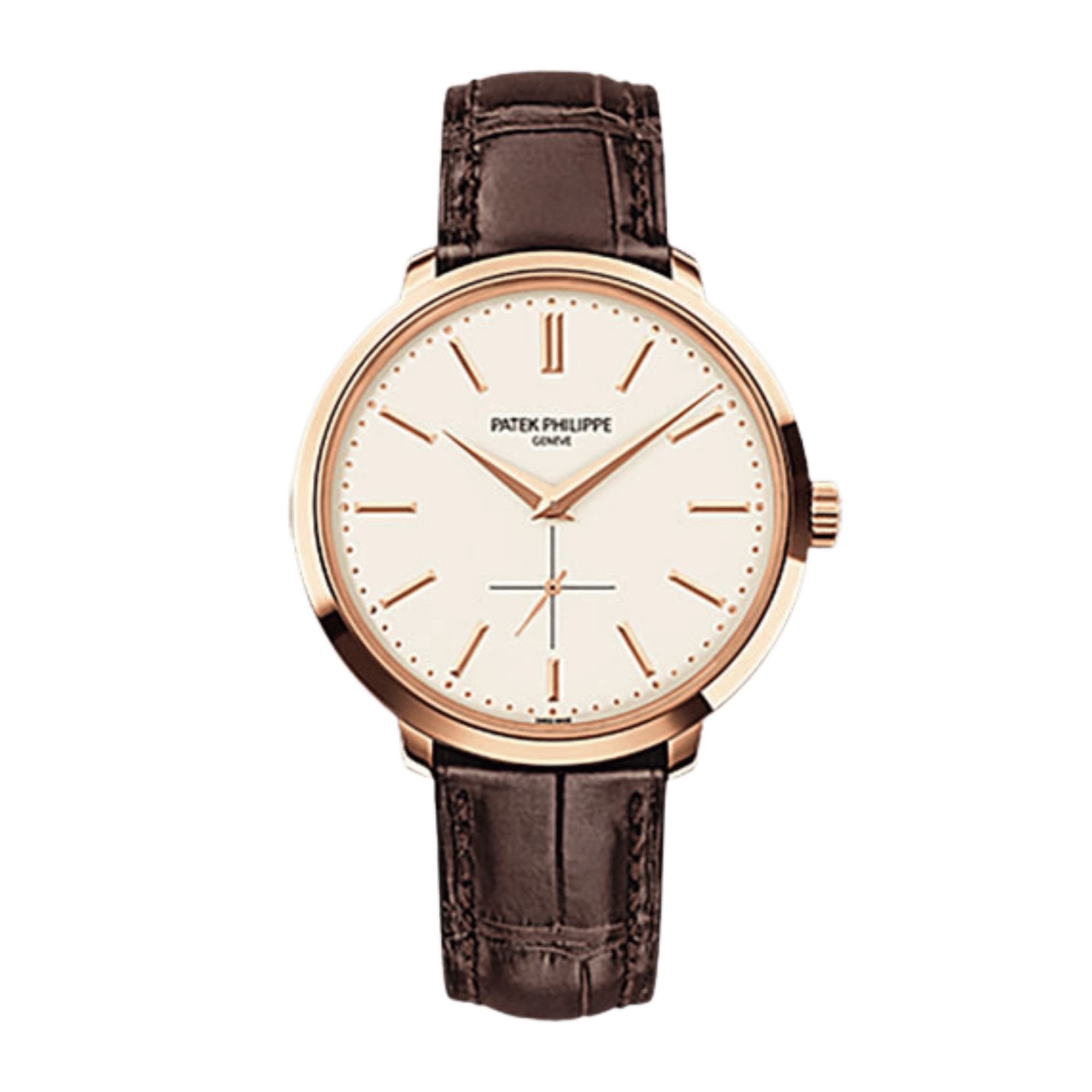 Calatrava Rose Gold Silver Dial 38mm Product Image