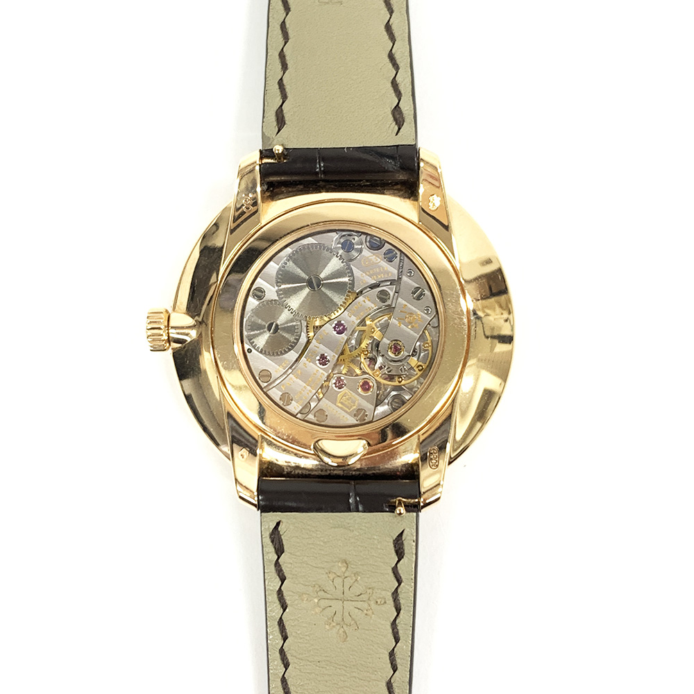 Calatrava Rose Gold Silver Dial 38mm Product Image 5