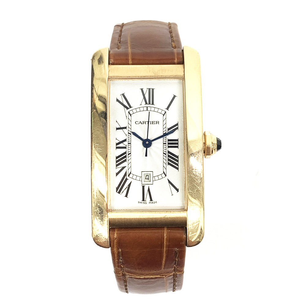 Tank Americaine Rose Gold White Dial 22mm Product Image 1