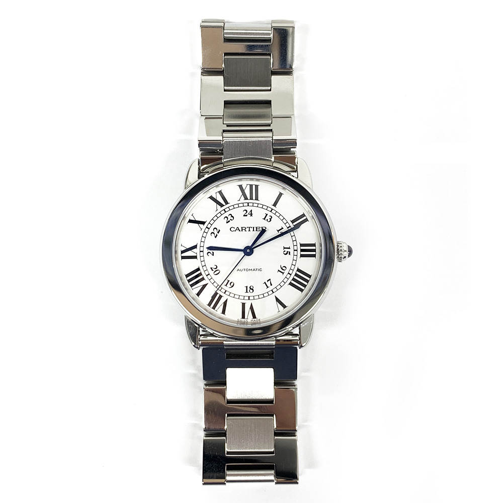 Ronde de Cartier Steel White Dial 36mm Product Image 1