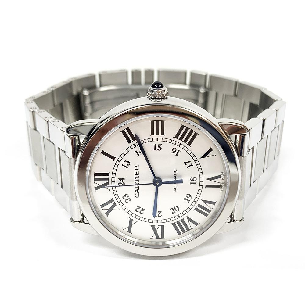 Ronde de Cartier Steel White Dial 36mm Product Image 2