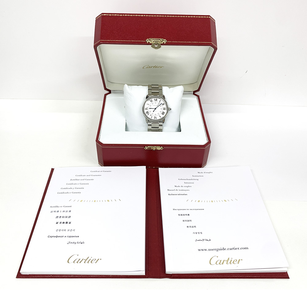 Ronde de Cartier Steel White Dial 36mm Product Image 5
