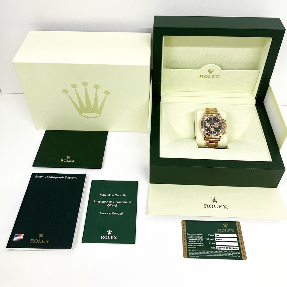 Daytona Rose Gold Black Dial 40mm Product Image 5