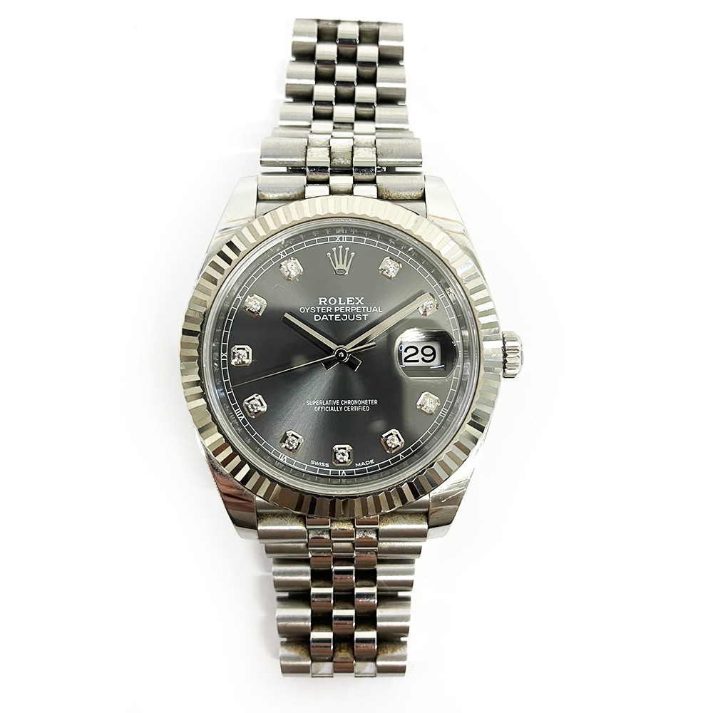 Datejust Stee Jubilee Grey Dial 41mm Product Image 1