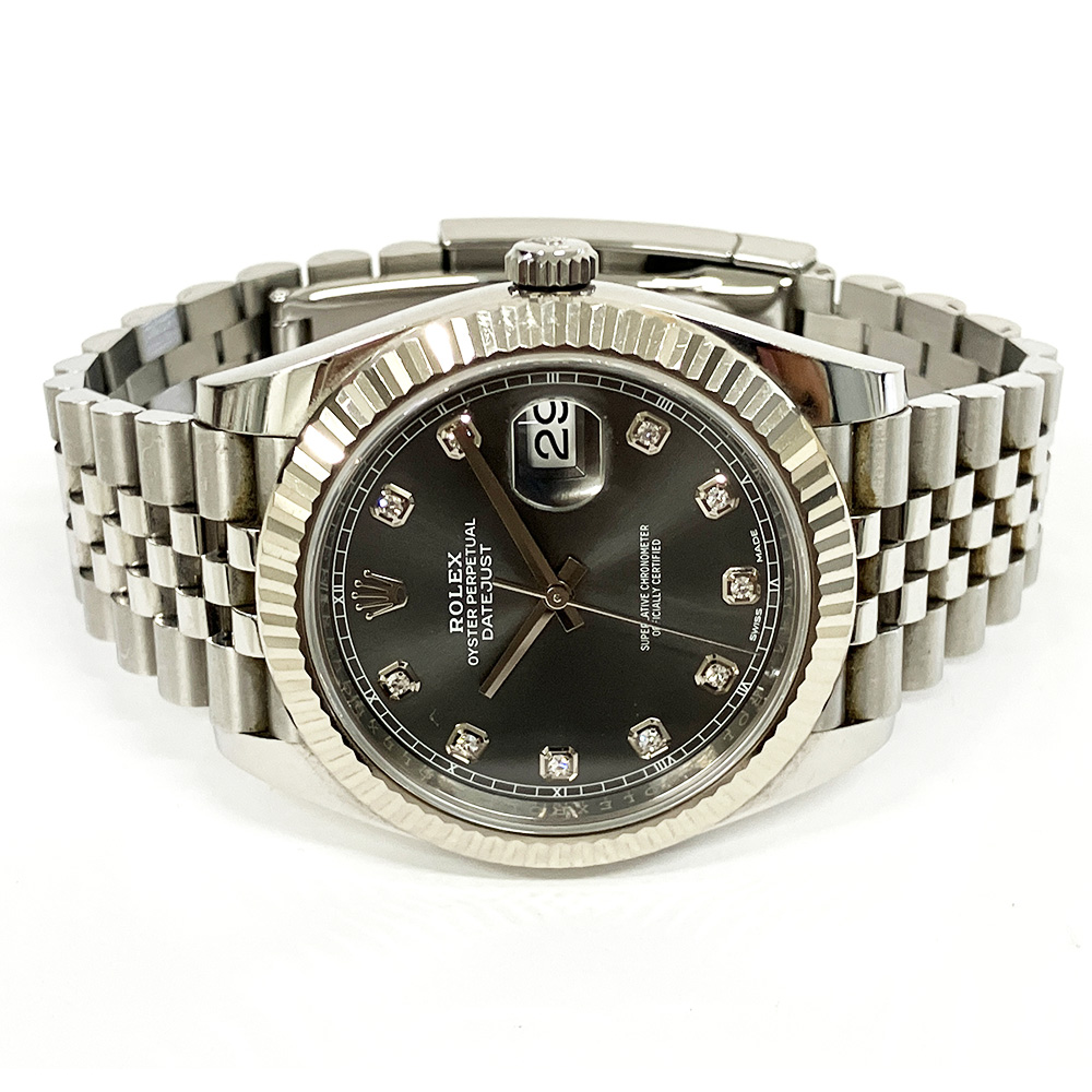 Datejust Stee Jubilee Grey Dial 41mm Product Image 2