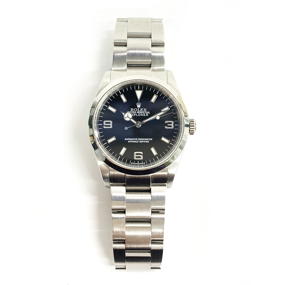 Explorer Steel Black Dial 36mm Product Image 1