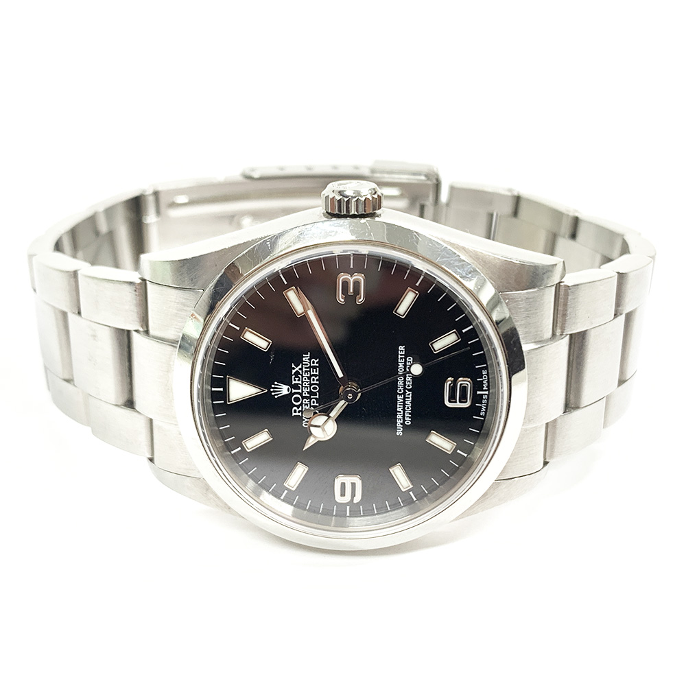 Explorer Steel Black Dial 36mm Product Image 2