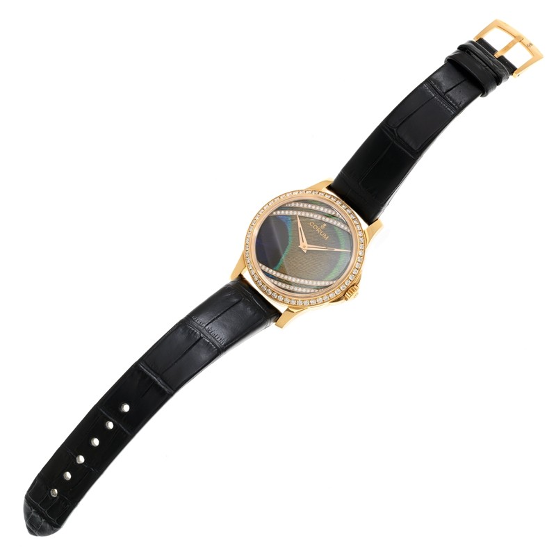 Heritage Rose Gold Diamond Feather Dial 39mm Product Image 3