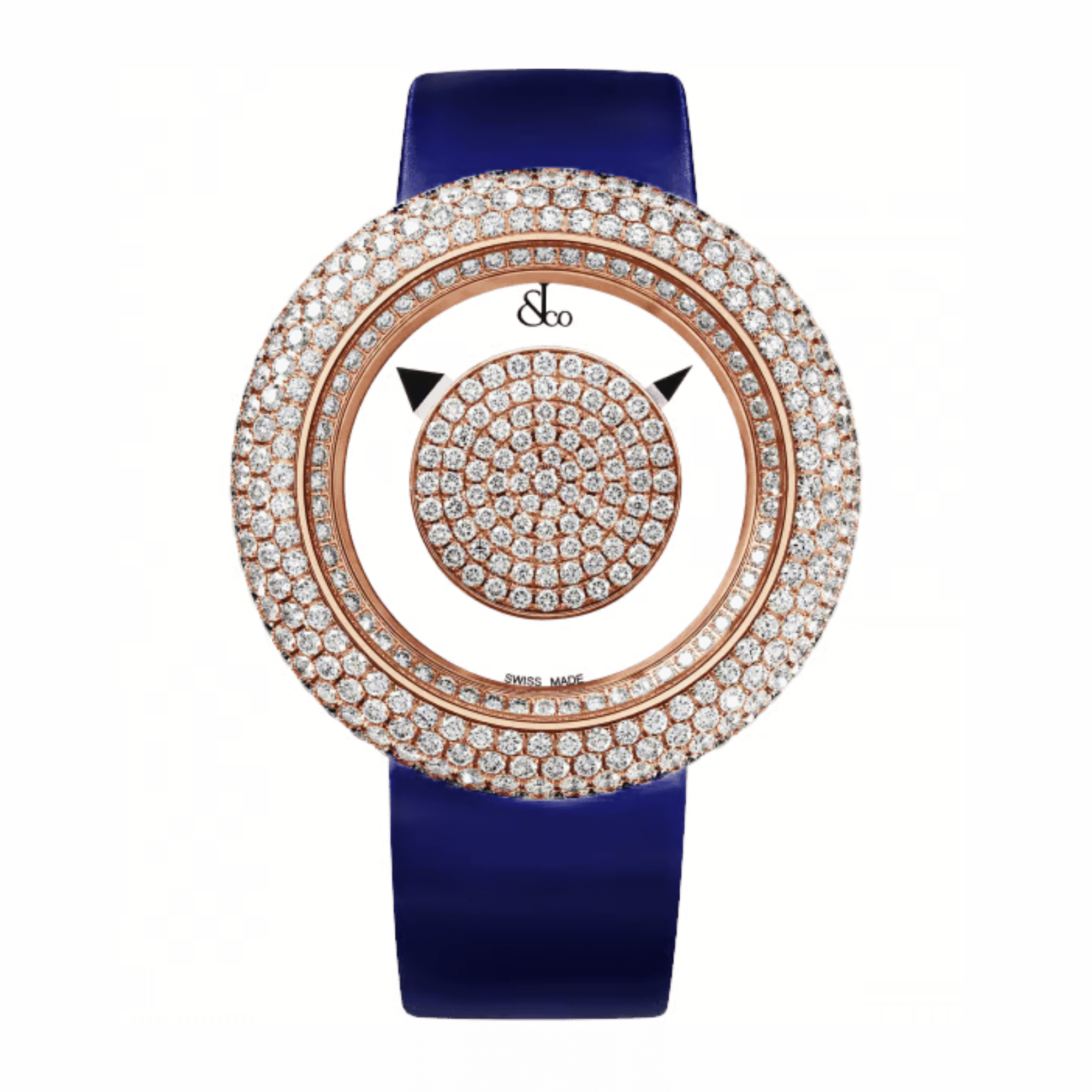 Brilliant Rose Gold Diamond Pave Dial 44mm Product Image