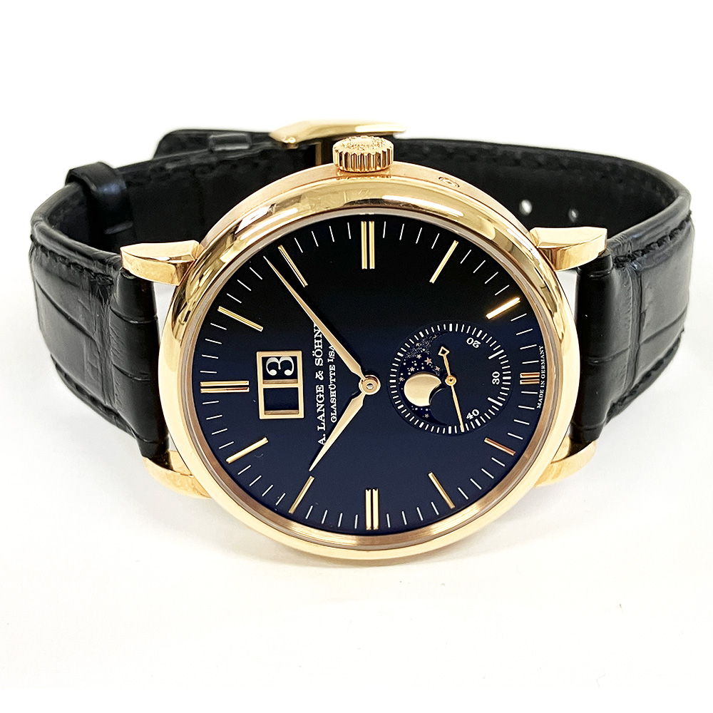 Saxonia Moonphase Rose Gold Black Dial 40mm Product Image 2