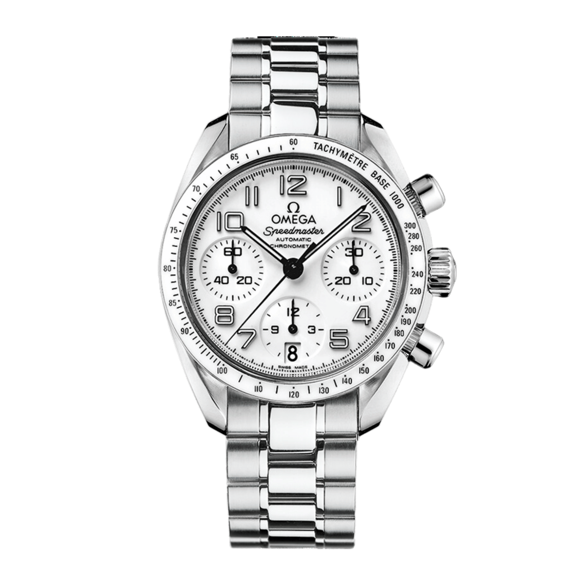 Speedmaster Steel White Dial 38mm Product Image