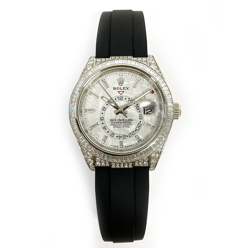 Sky-Dweller White Gold Diamond Meteorite Dial 42mm Product Image 1