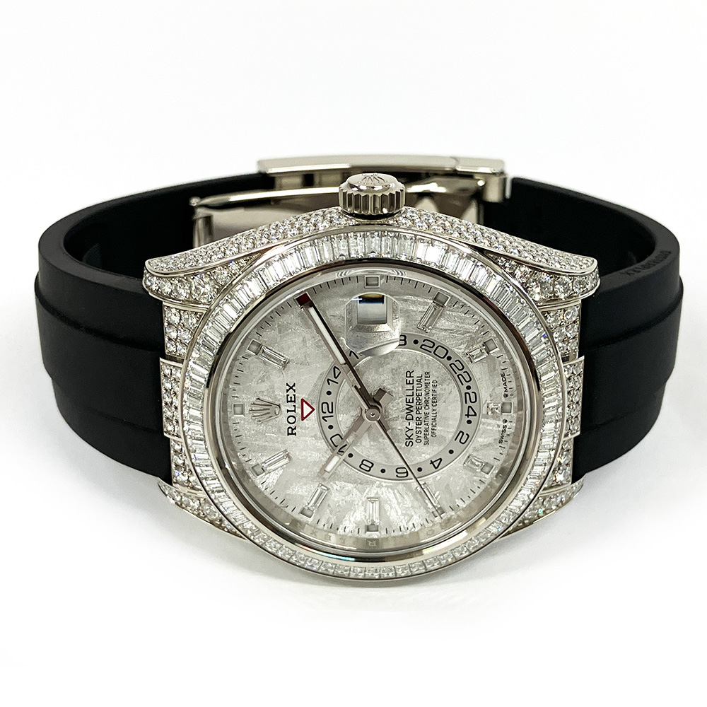 Sky-Dweller White Gold Diamond Meteorite Dial 42mm Product Image 2