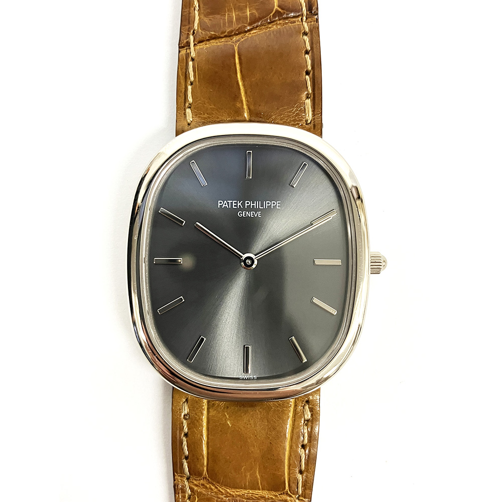 Golden Ellipse White Gold Grey Dial 35mm Product Image 1