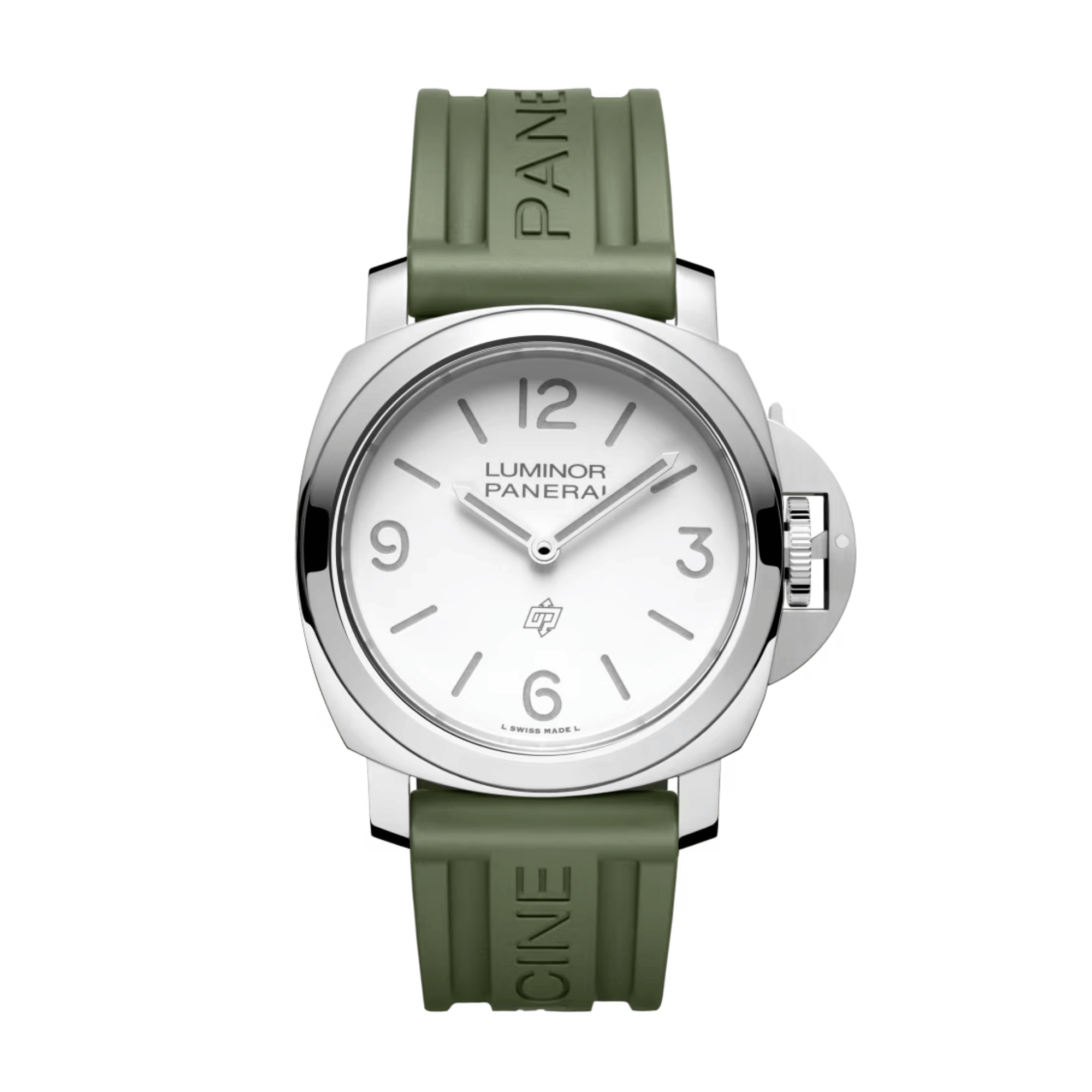 Luminor Logo Steel White Dial 44mm Product Image