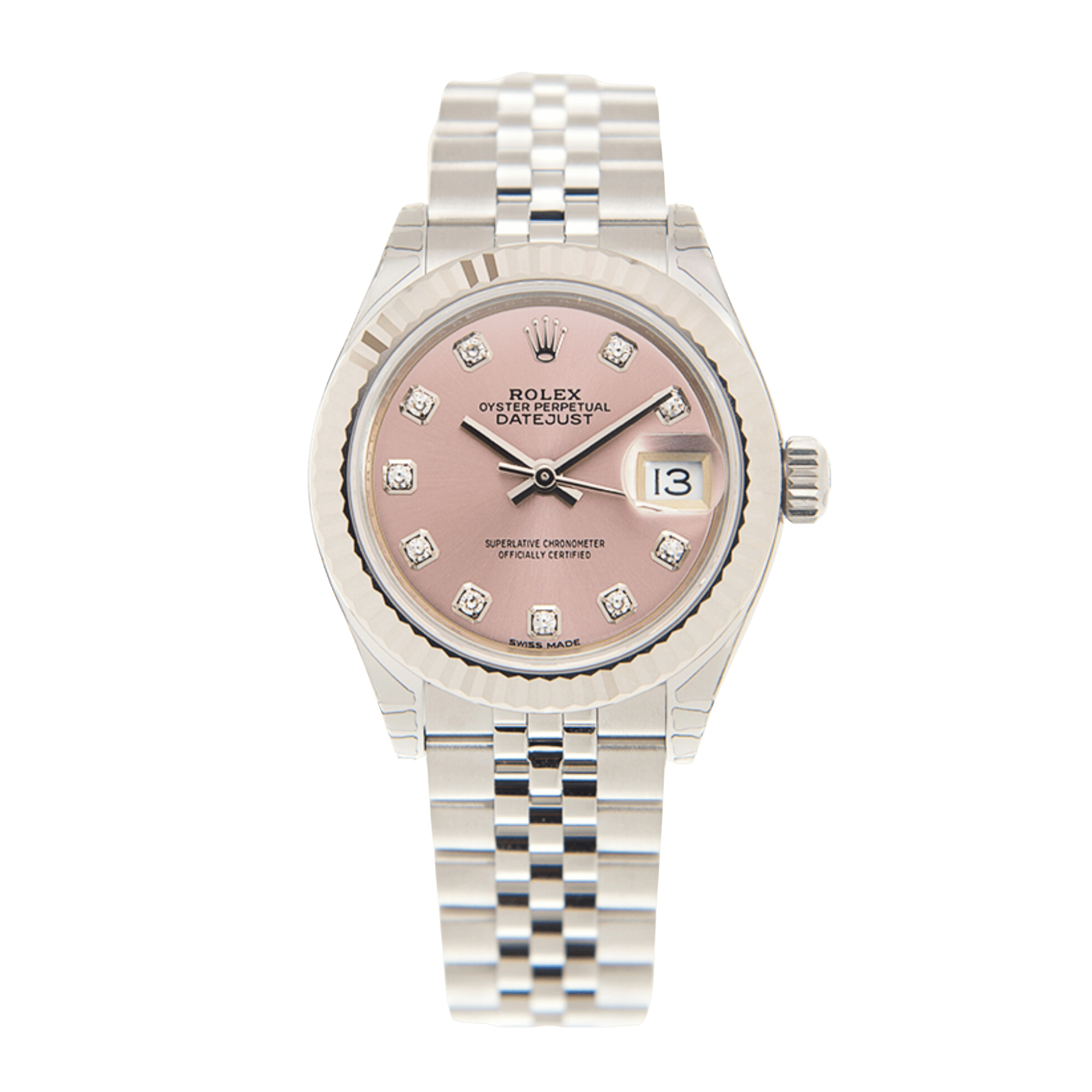 Lady-Datejust Steel Jubilee Pink Dial 28mm Product Image 1