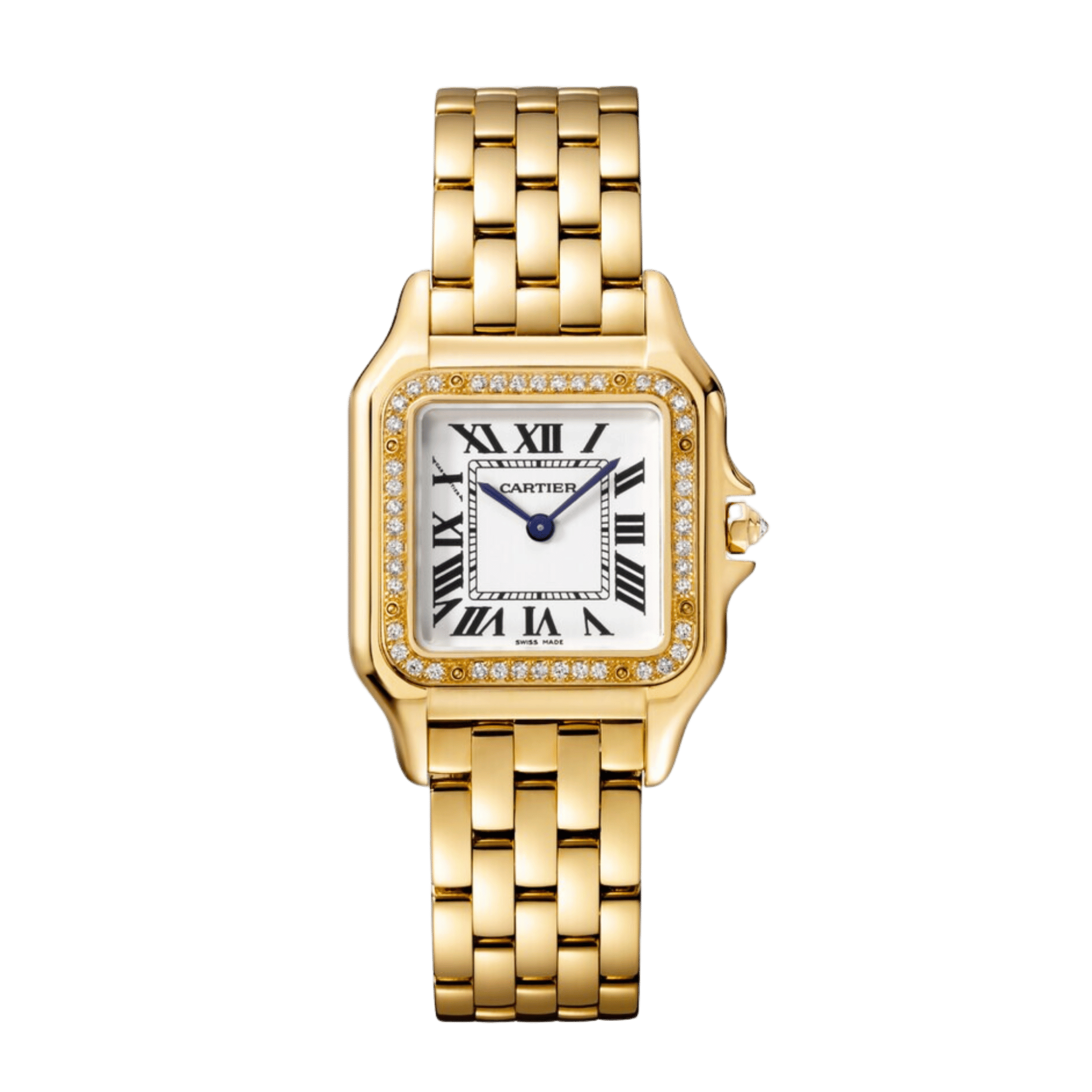 Panthère de Cartier Yellow Gold Diamond White Dial 27mm Product Image