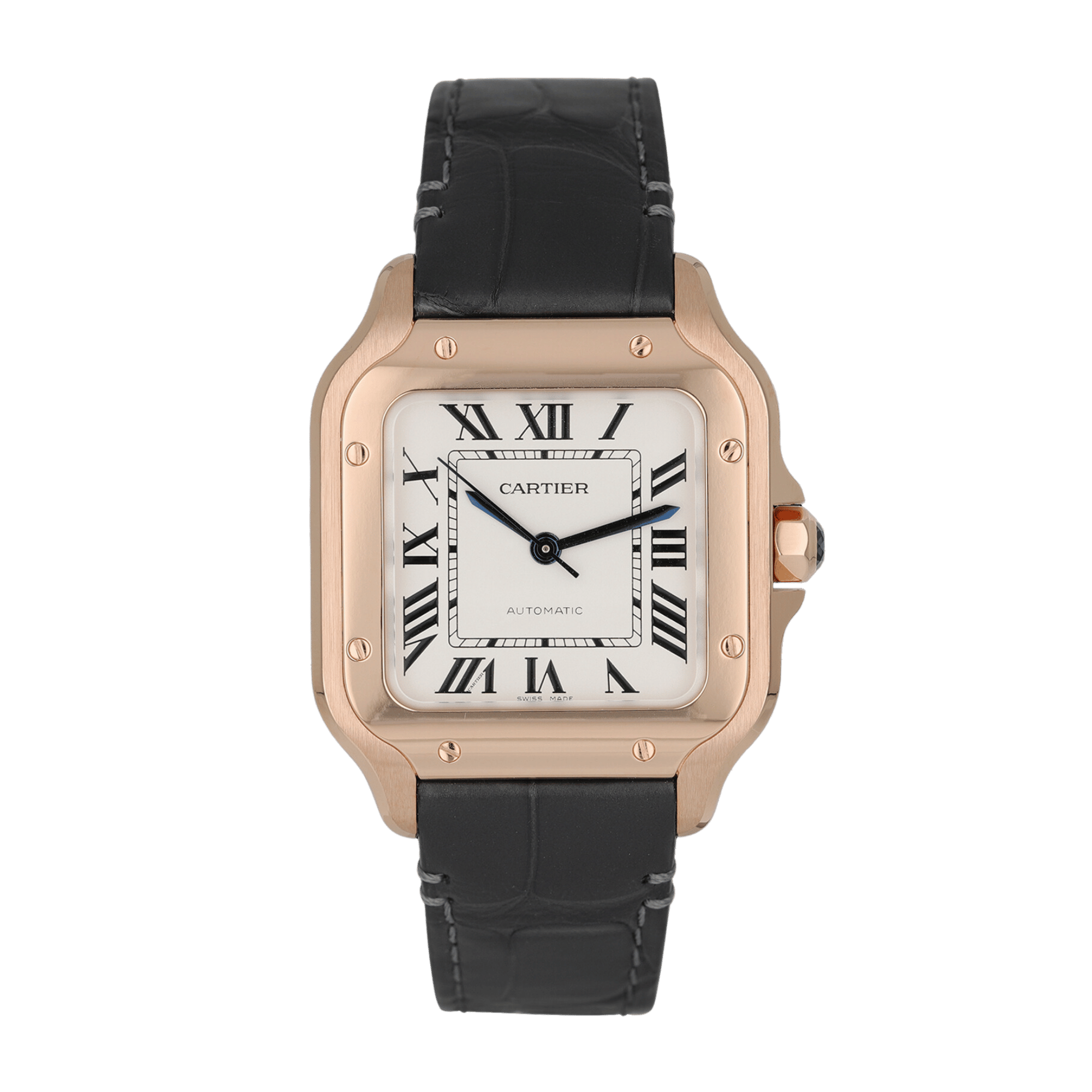 Santos de Cartier Rose Gold White Dial 35mm Product Image 1