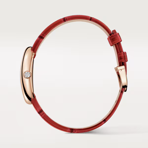 Baignoire de Cartier Rose Gold Diamond Silver Dial 23mm Product Image 3