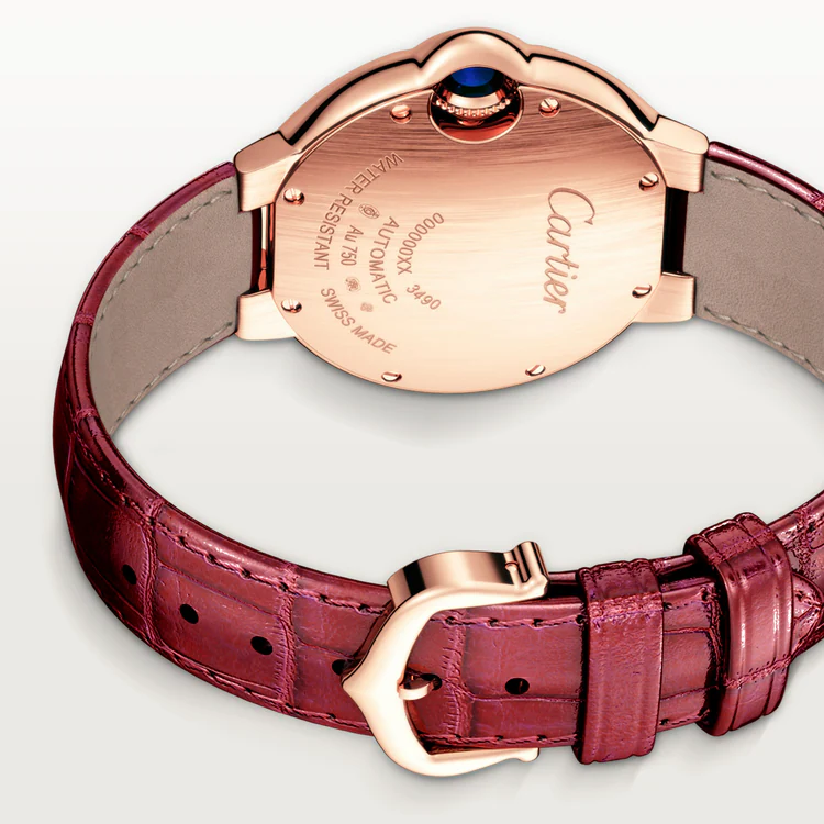 Ballon Bleu de Cartier Rose Gold Silver Dial 33mm Product Image 4