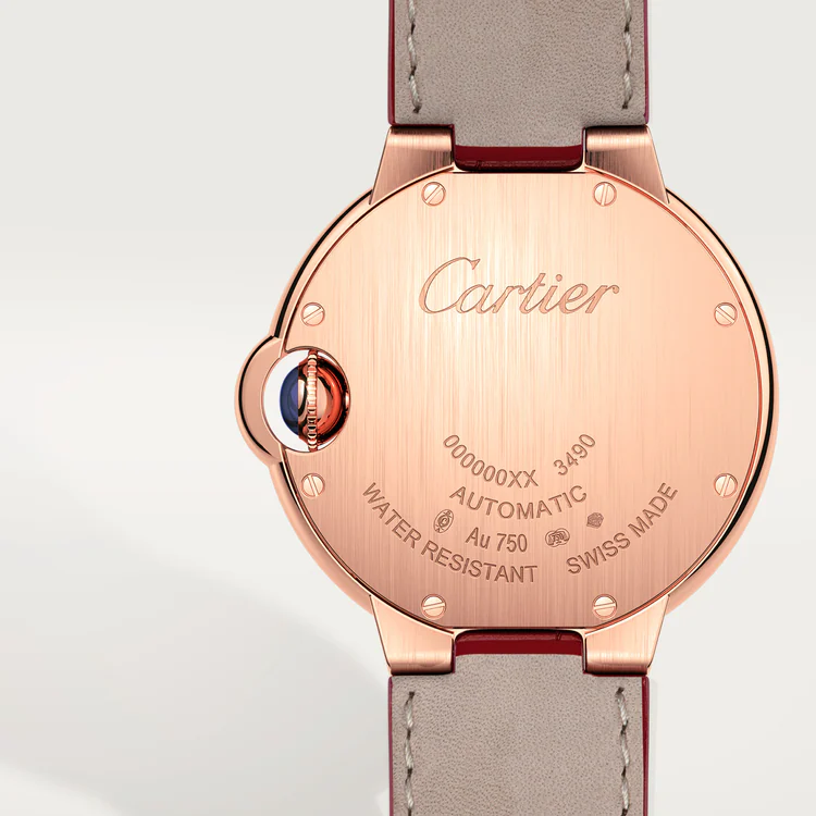 Ballon Bleu de Cartier Rose Gold Silver Dial 33mm Product Image 3