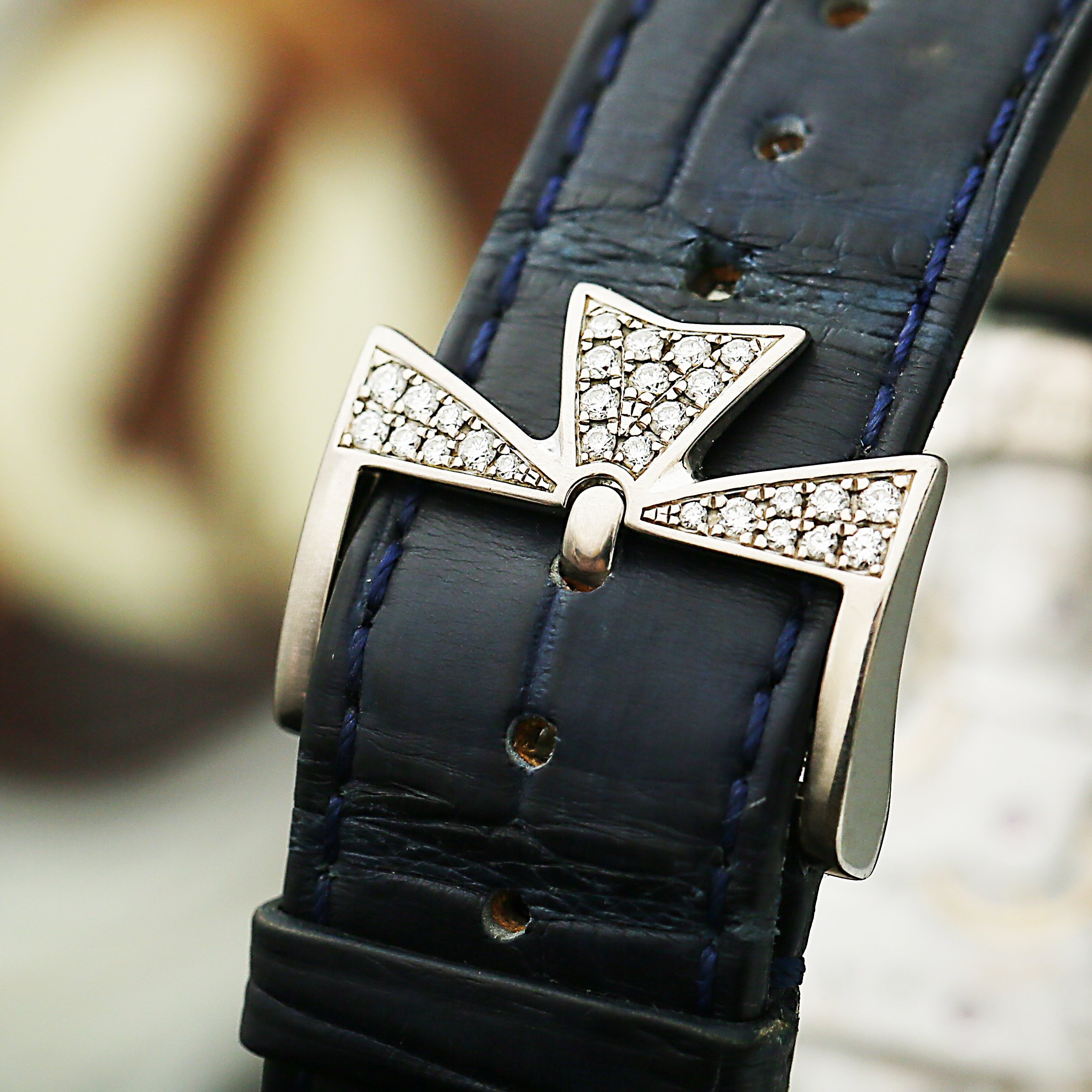 Traditionnelle Diamond White Gold Pave Dial 38mm Product Image 6