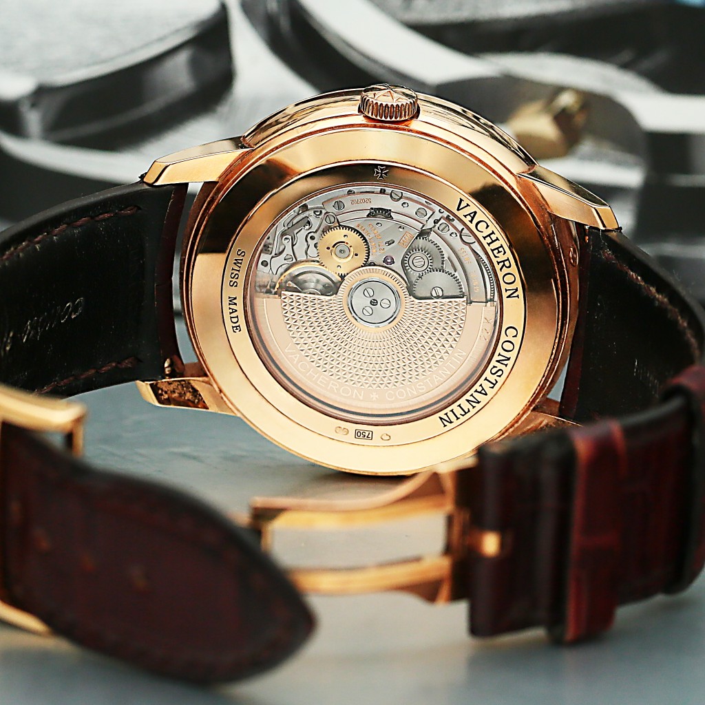 Patrimony Retrograde Day-Date Rose Gold Silver Dial 42mm Product Image 5