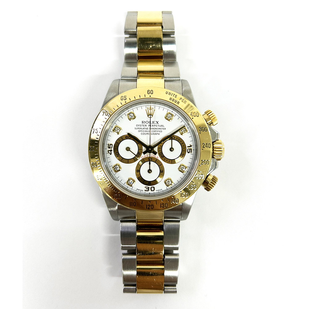 Daytona "Zenith" Yellow Gold & Steel White Dial 40mm Product Image 1