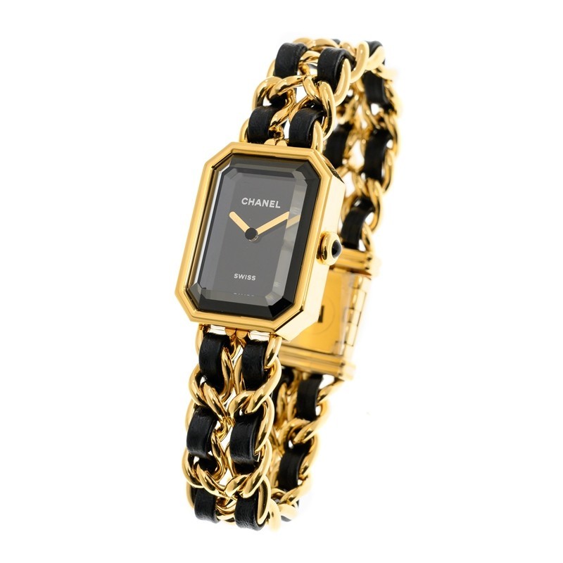 Premiere Edition Originale Steel Coated with Yellow Gold Black Dial 20mm Product Image 2