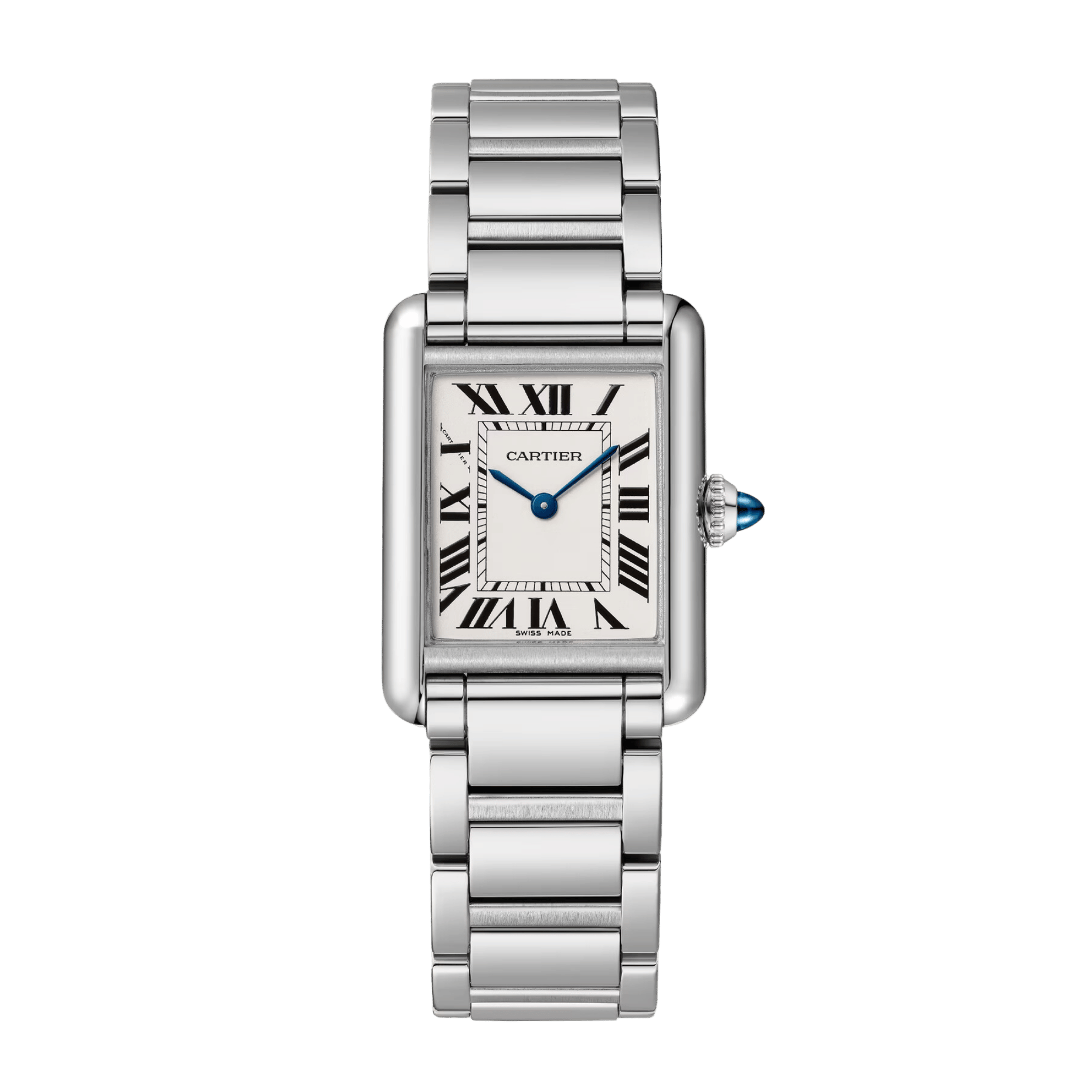 Tank Must de Cartier Steel Silver Dial 22mm Product Image