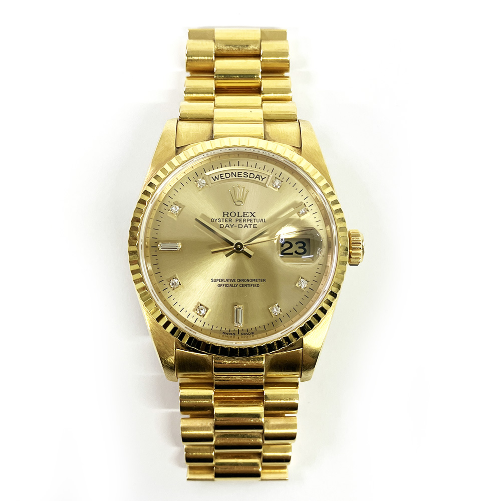 Day-Date Yellow Gold Champagne Dial 36mm Product Image 1