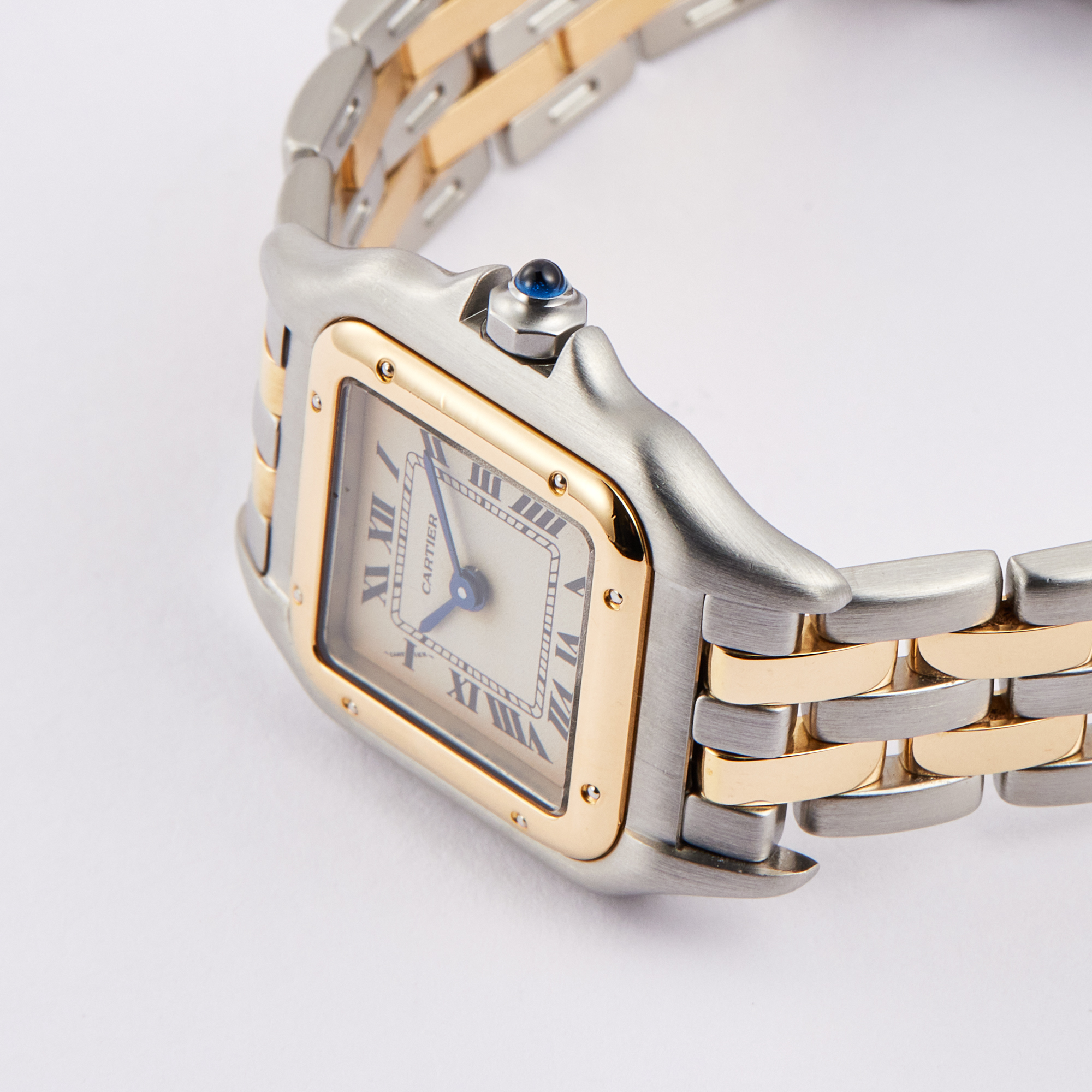 Vintage Panthère de Cartier Yellow Gold & Steel White Dial 22mm Product Image 2