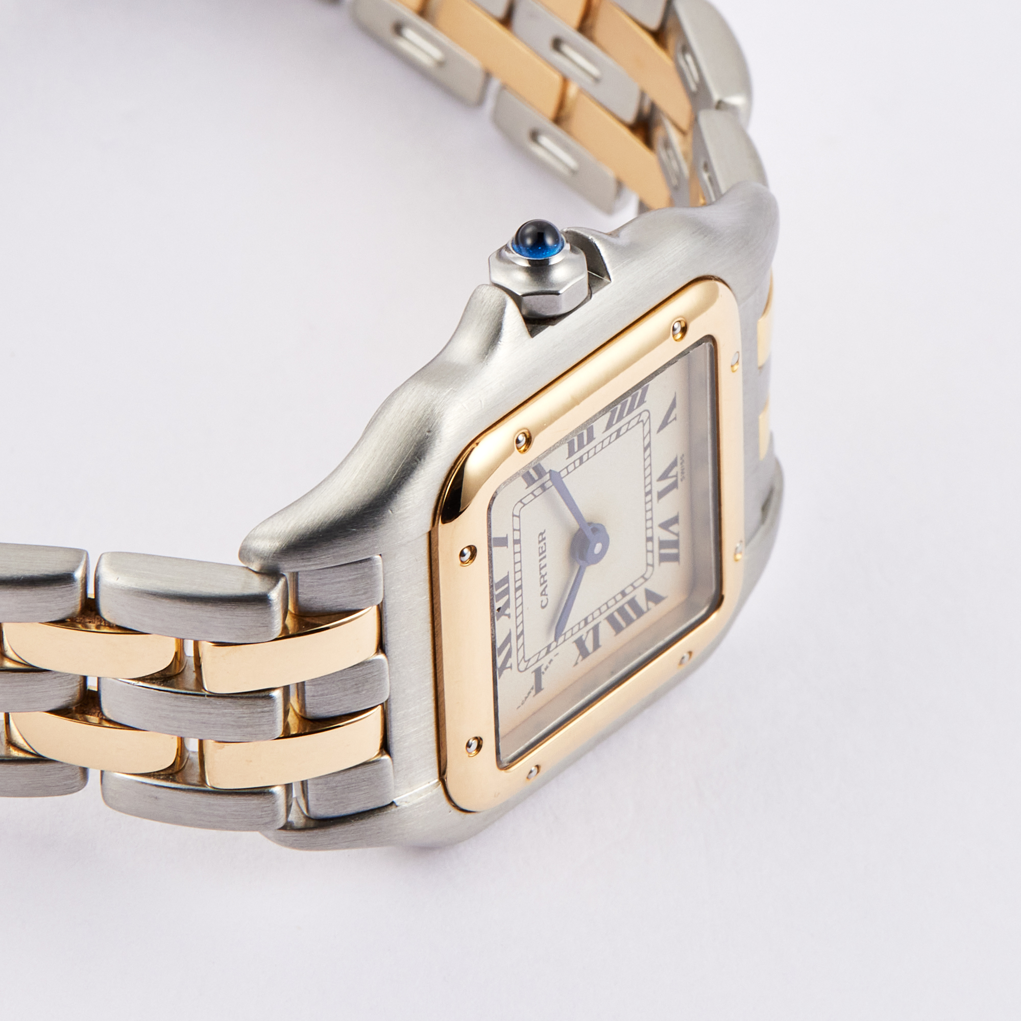 Vintage Panthère de Cartier Yellow Gold & Steel White Dial 22mm Product Image 3
