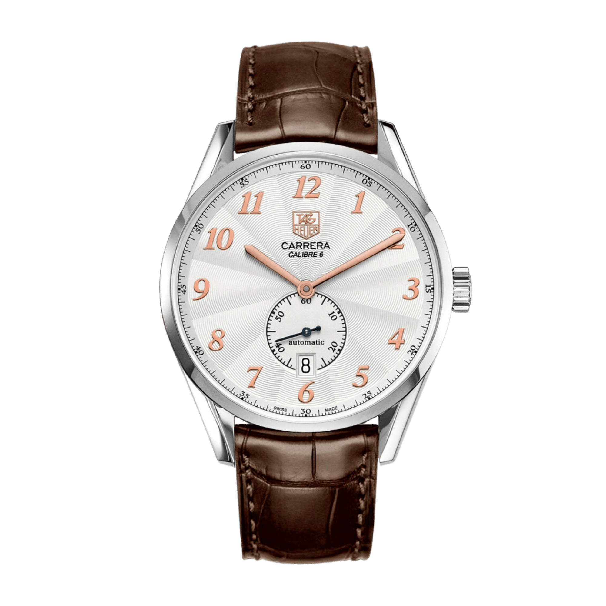 Carerra Heritage Steel Silver Dial 39mm Product Image