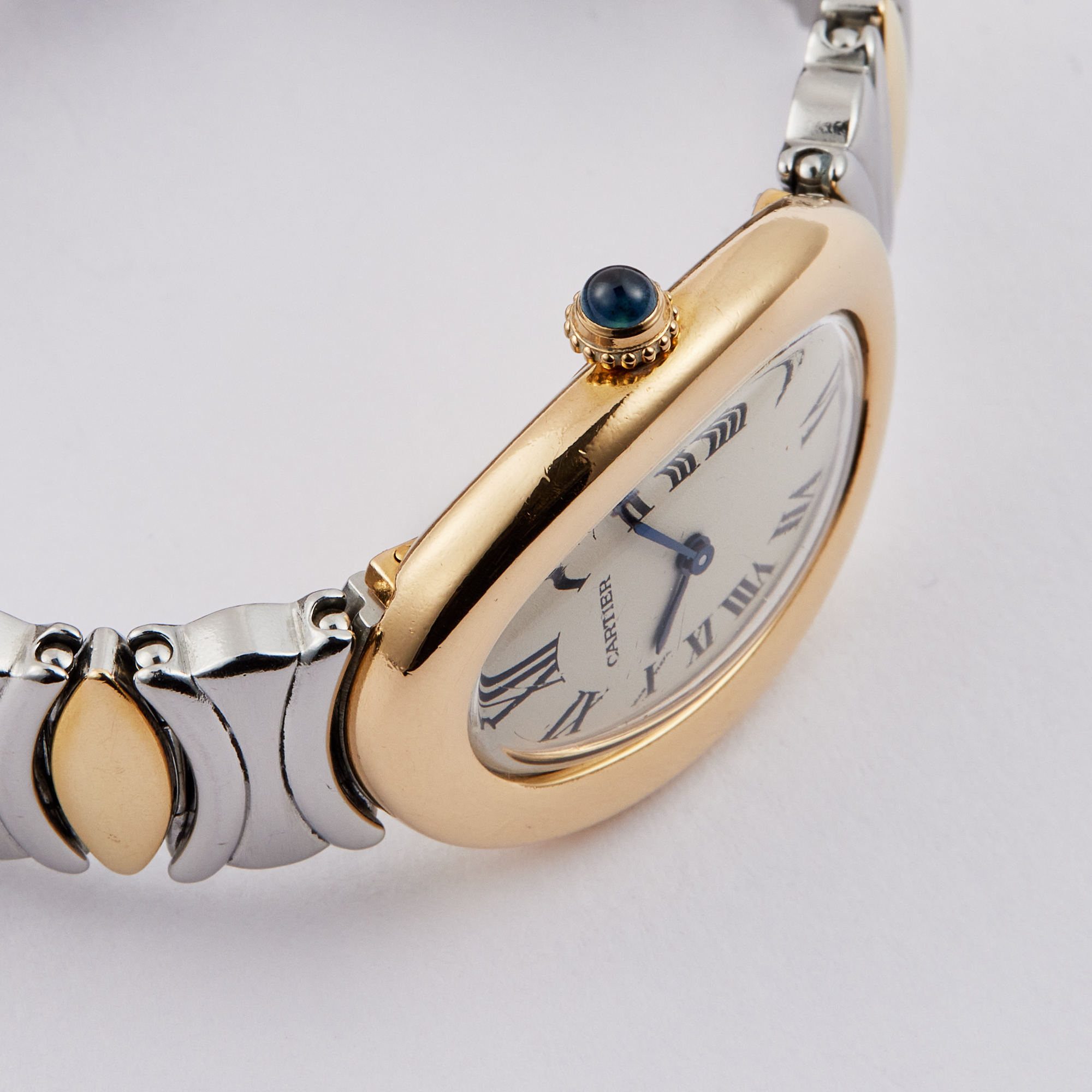 Baignoire de Cartier Yellow Gold & Steel White Dial 22mm Product Image 3