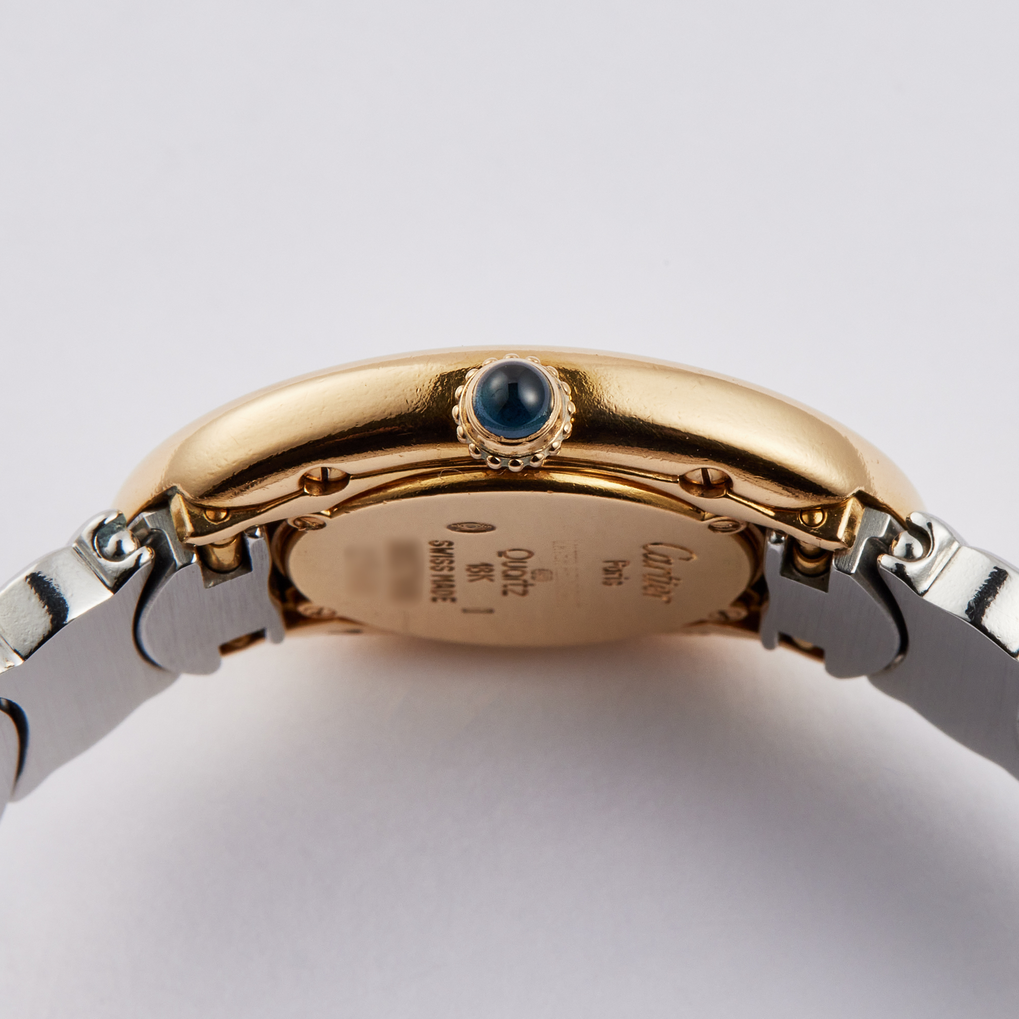 Baignoire de Cartier Yellow Gold & Steel White Dial 22mm Product Image 4