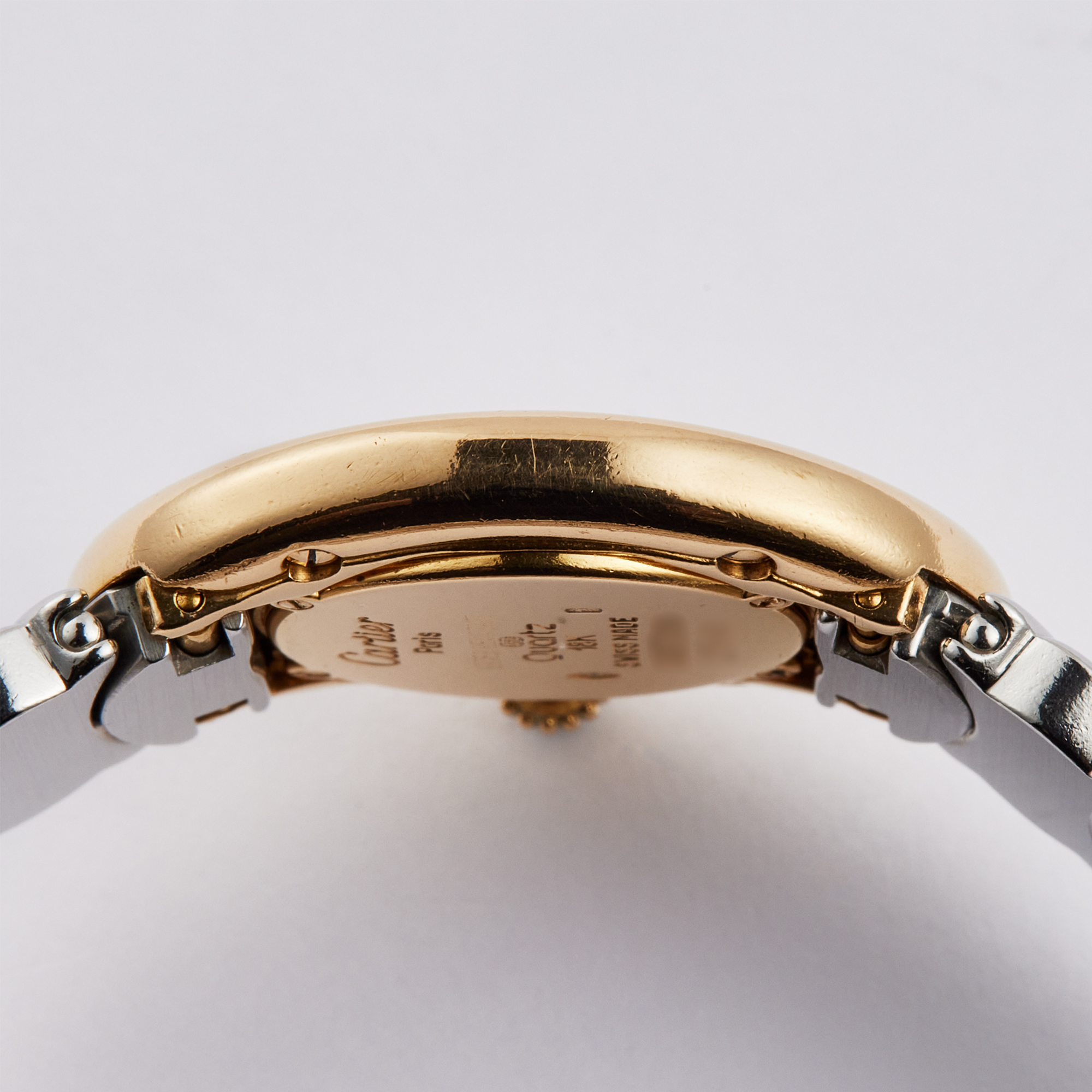 Baignoire de Cartier Yellow Gold & Steel White Dial 22mm Product Image 5