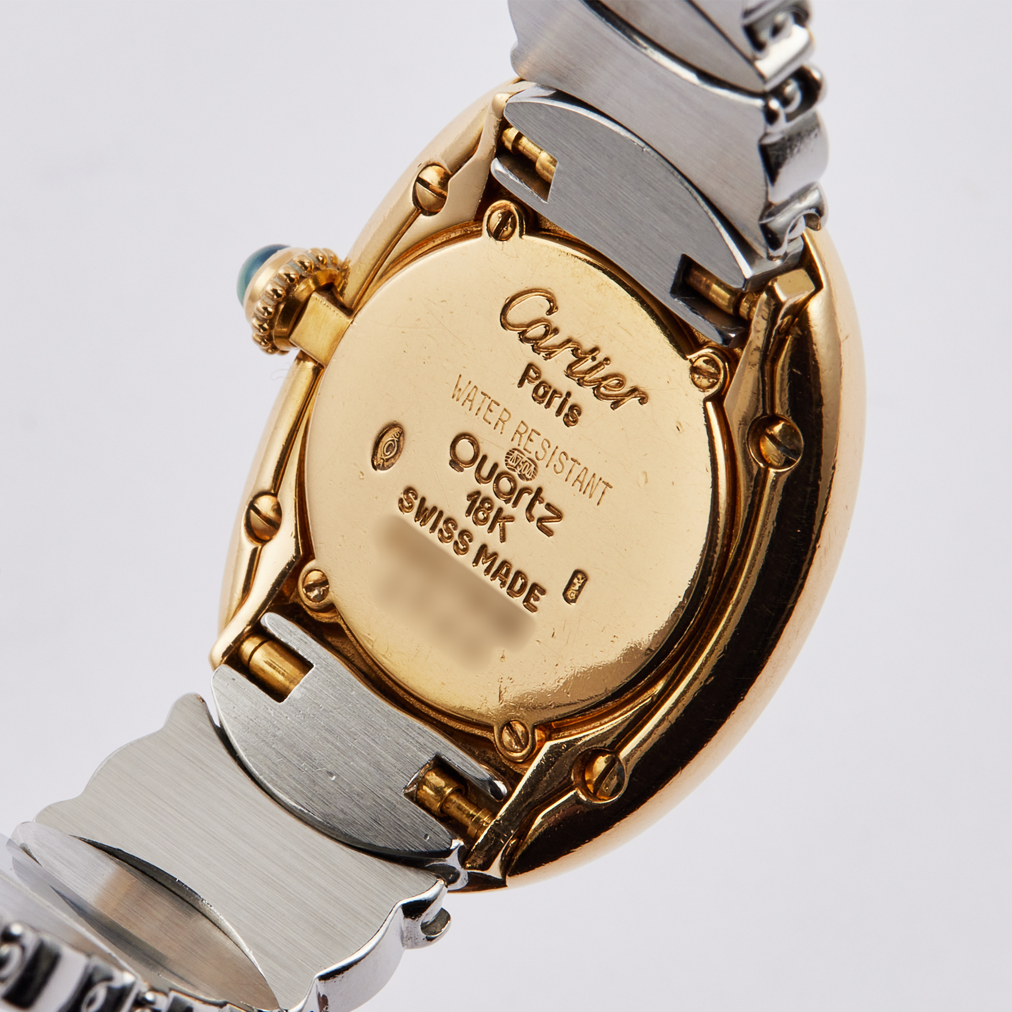 Baignoire de Cartier Yellow Gold & Steel White Dial 22mm Product Image 6